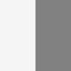 White Top/Gray Frame |#| Commercial Nesting Flip Training Table with Steel Frame and Y-Legs in White/Gray