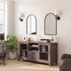 Brown |#| 59" Engineered Wood Buffet Sideboard Storage Cabinet w/ 2 Drawers, Doors in Brn