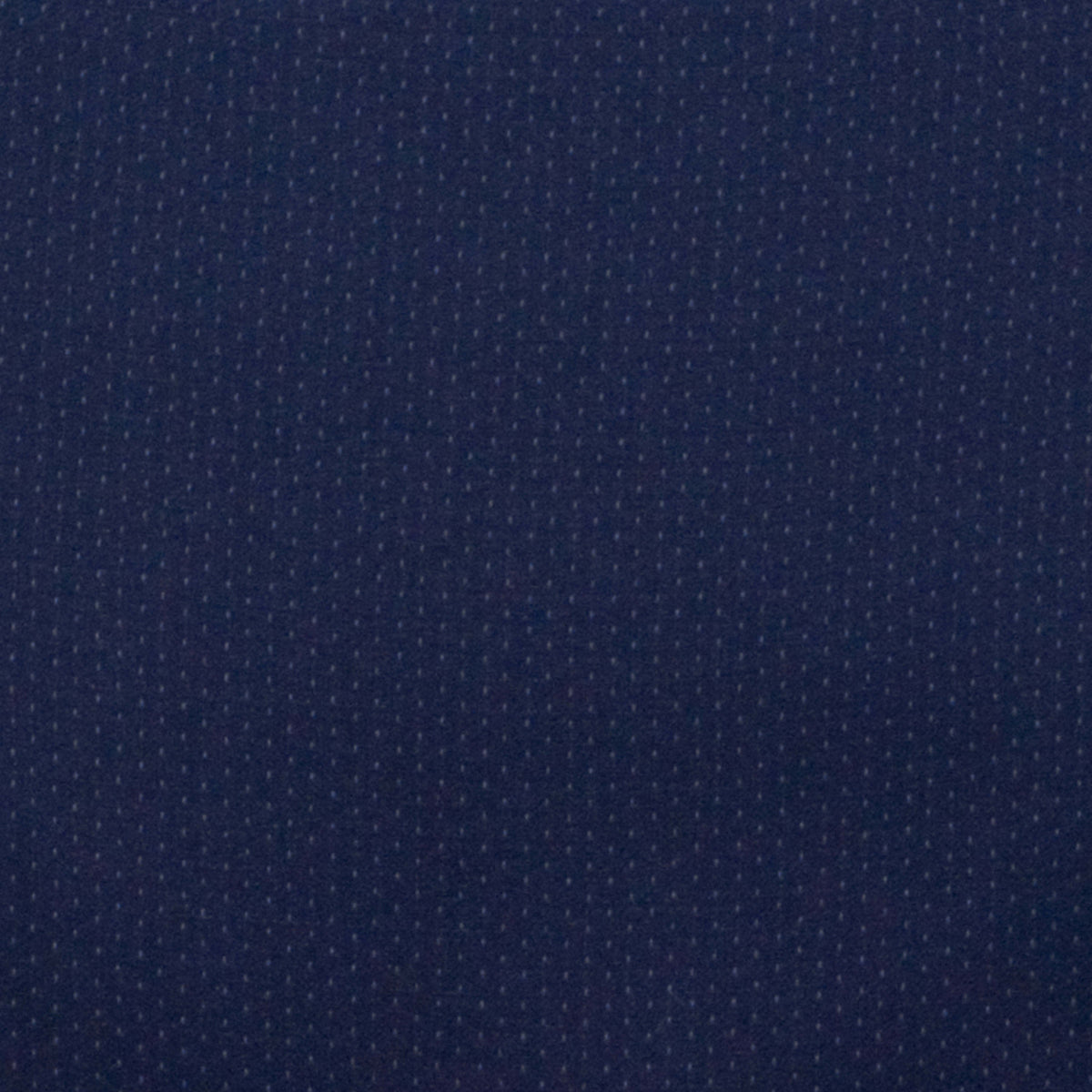 Navy Patterned Fabric |#| EMB Heavy Duty Navy Blue Dot Fabric Stack Chair with Arms - Reception Furniture