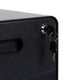 Black |#| Ergonomic 3-Drawer Mobile Locking Filing Cabinet Storage Organizer-Black