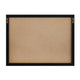 Black Woodgrain |#| Dry Erase Magnetic Weekly Calendar/Chalk Board - Black Woodgrain Frame - 24x18