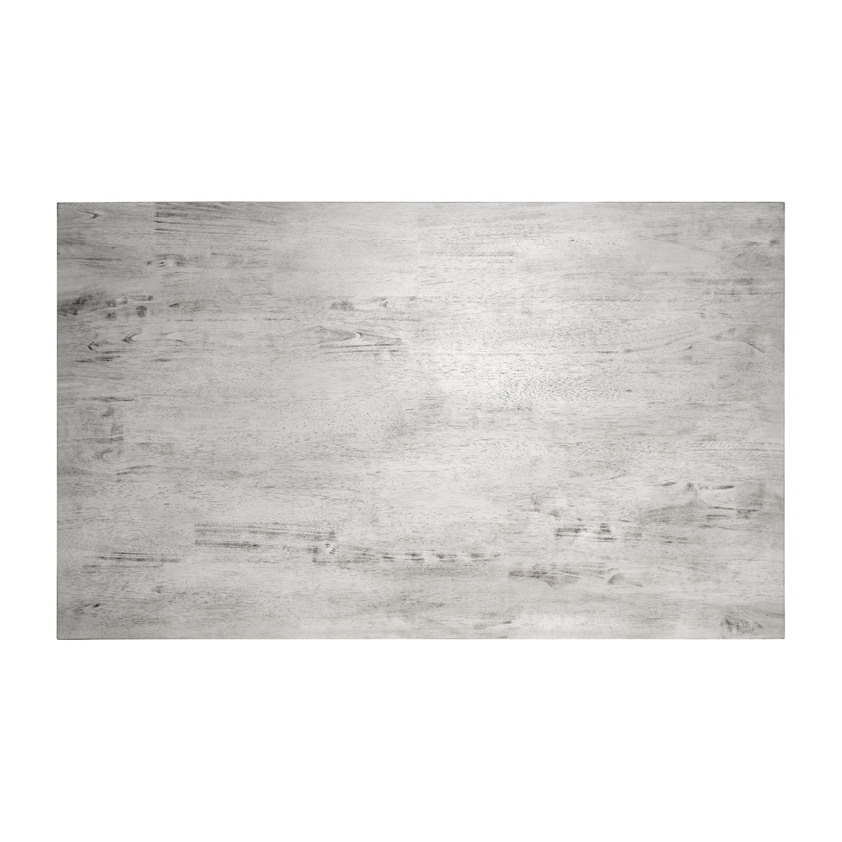 Antique White |#| Solid Wood 60" Commercial Grade Trestle Base Dining Table-Light Cappuccino