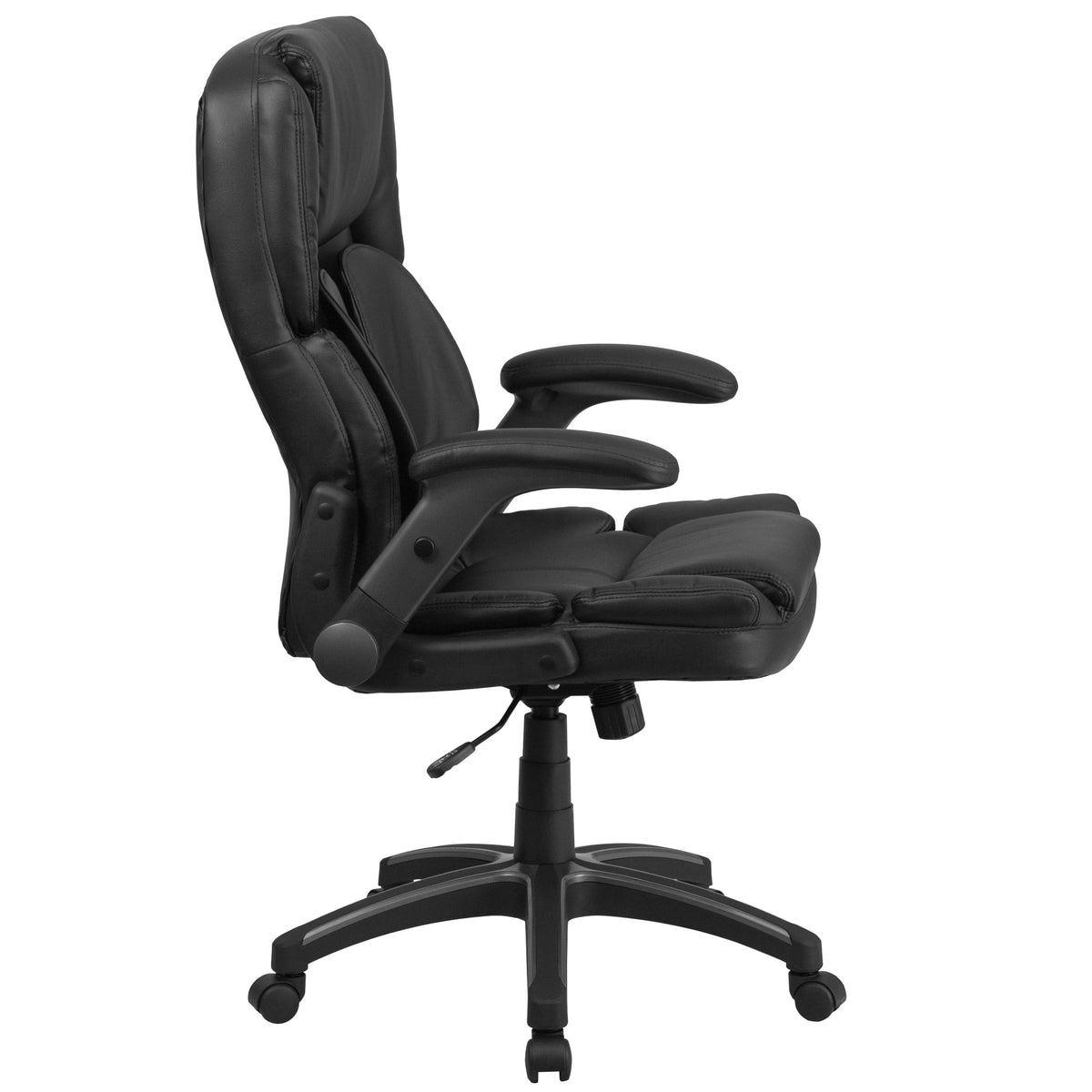 Extreme Comfort High Back Black LeatherSoft Executive Ergonomic Office Chair