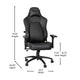 Black |#| Ergonomic Gaming Chair with 4D Armrests, Headrest, & Lumbar Support-Black/Black