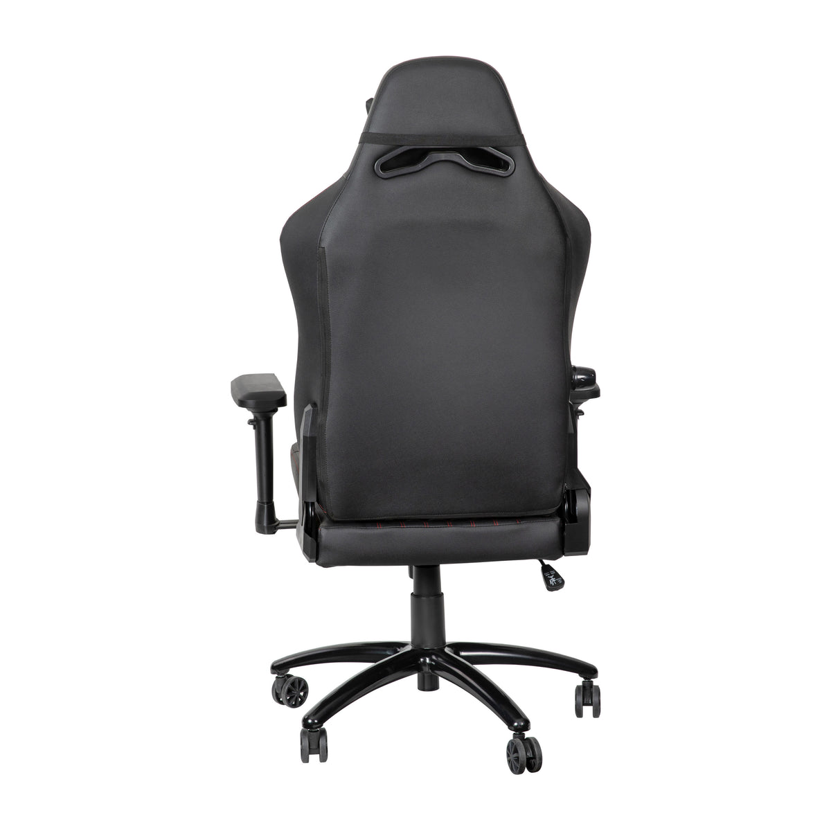 Black |#| Ergonomic Gaming Chair with 4D Armrests, Headrest, & Lumbar Support-Black/Black