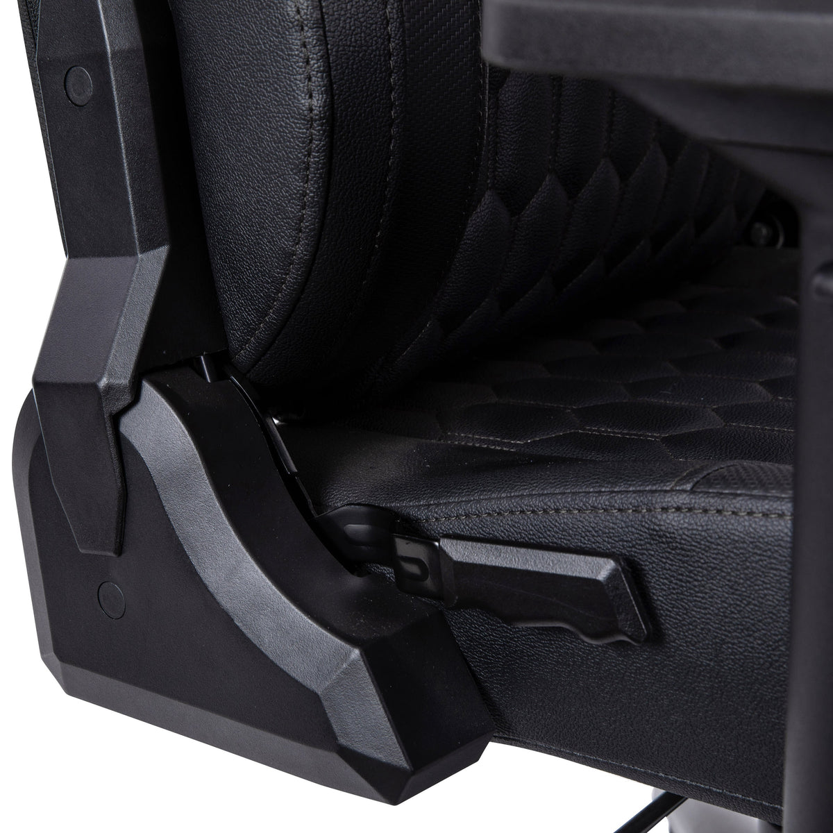 Black |#| Ergonomic Gaming Chair with 4D Armrests, Headrest, & Lumbar Support-Black/Black