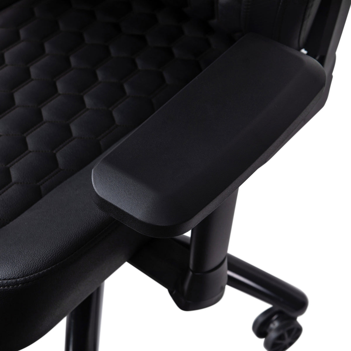 Black |#| Ergonomic Gaming Chair with 4D Armrests, Headrest, & Lumbar Support-Black/Black