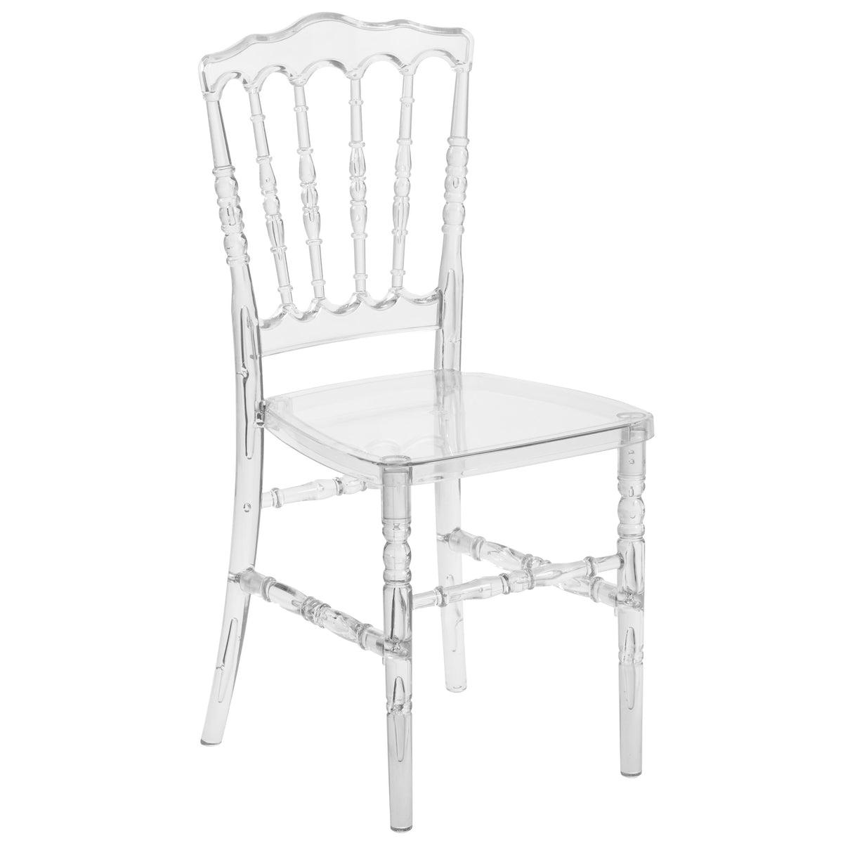 Crystal Ice Napoleon Stacking Chair - Event Seating - Hospitality Seating