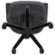 Gray |#| Flash Fundamentals Mid-Back Gray Mesh Swivel Ergonomic Task Office Chair - Arms