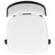 White |#| Flash Fundamentals Mid-Back White Mesh Swivel Task Office Chair with Pivot Back