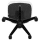 White |#| Flash Fundamentals Mid-Back White Mesh Swivel Task Office Chair with Pivot Back