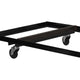 Black Folding Table Dolly for 30inchW x 72inchD Rectangular Folding Tables