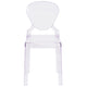 Ghost Chair with Tear Back in Transparent Crystal - Wedding Chairs