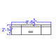 Black |#| 3 PC Black LeatherSoft Modular Reception Configuration w/Taut Back &Seat
