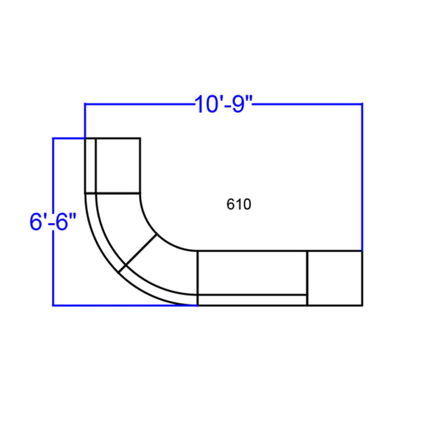 Black |#| 5 PC Black LeatherSoft Modular Reception Configuration w/Taut Back &Seat