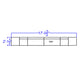 Melrose White |#| 6 PC White LeatherSoft Modular Reception Configuration w/Taut Back &Seat