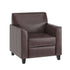 HERCULES Diplomat Series LeatherSoft Chair with Clean Line Stitched Frame