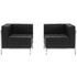 HERCULES Imagination Series LeatherSoft 2 Piece Corner Chair Set