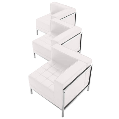 HERCULES Imagination Series LeatherSoft 3 Piece Corner Chair Set - View 1