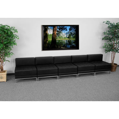HERCULES Imagination Series LeatherSoft Lounge Set, 5 Pieces - View 2