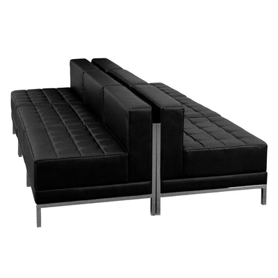 HERCULES Imagination Series LeatherSoft Lounge Set, 6 Pieces - View 1