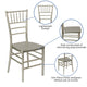 Champagne |#| Champagne Resin Stacking Chiavari Chair - Hospitality and Event Seating