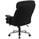 Black Fabric |#| 24/7 Intensive Use Big & Tall 400 lb. Rated High Back Black Fabric Chair