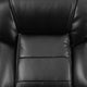 Black LeatherSoft |#| 24/7 Intensive Use Big & Tall 500 lb. Rated Black LeatherSoft Office Chair