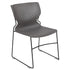 HERCULES Series 661 lb. Capacity Full Back Stack Chair with Powder Coated Frame