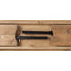 Antique Rustic |#| 8' x 12" Antique Rustic Solid Pine Folding Farm Bench with 3 Legs