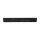 Black Wash |#| 8' x 12" Antique Solid Pine Farmhouse Folding Bench in Black Wash