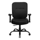 Black LeatherSoft |#| Big & Tall 400 lb. Rated High Back Black LeatherSoft Executive Ergonomic Chair