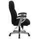 Black Fabric |#| Big & Tall 400 lb. Rated High Back Black Fabric Executive Ergonomic Office Chair