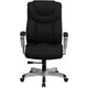 Black Fabric |#| Big & Tall 400 lb. Rated High Back Black Fabric Executive Ergonomic Office Chair