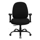 Big & Tall 400 lb. Rated High Back Black Fabric Executive Ergonomic Office Chair