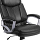 Black LeatherSoft |#| Big & Tall 500 lb. Rated Black LeatherSoft Executive Ergonomic Office Chair