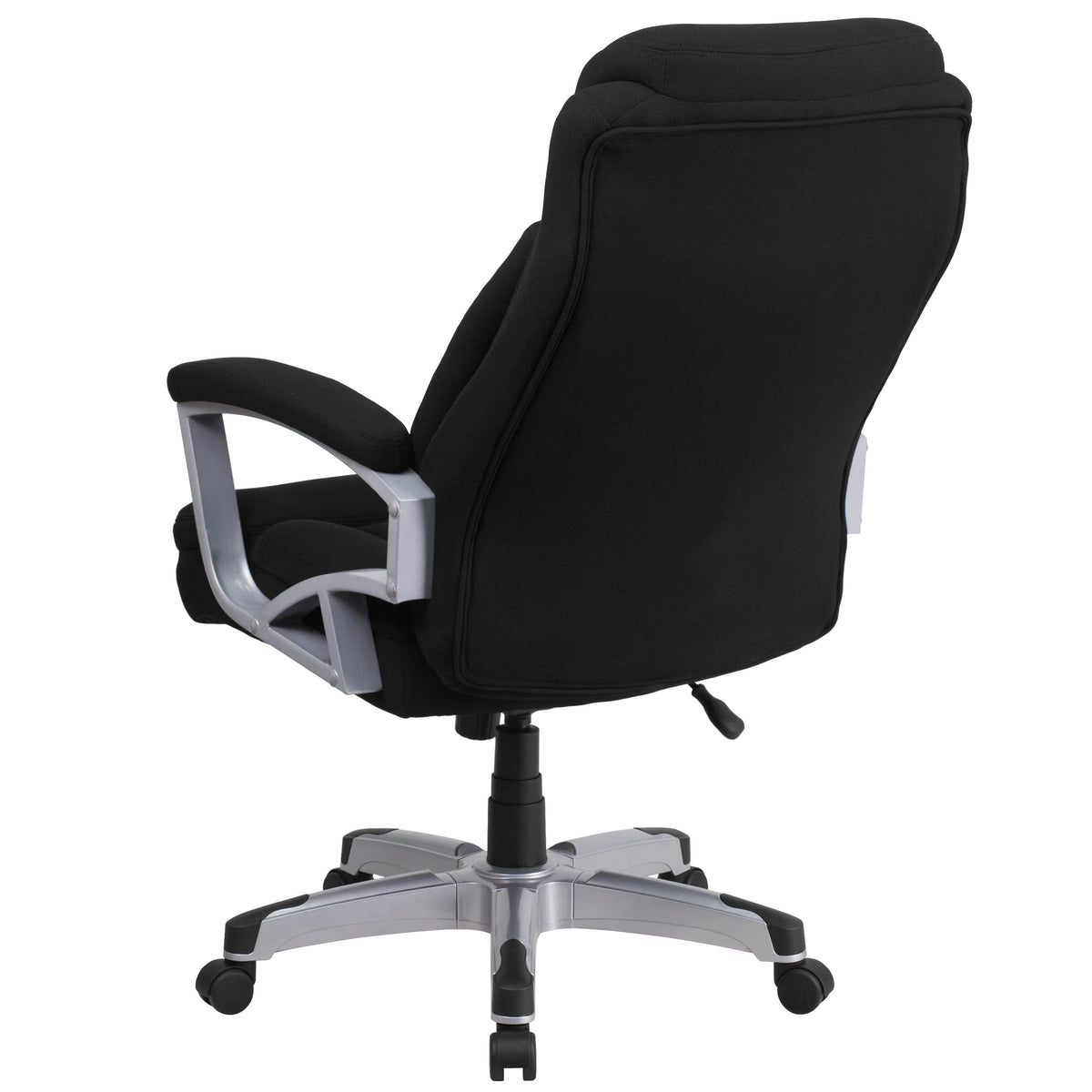 Black Fabric |#| Big & Tall 500 lb. Rated Black Fabric Executive Swivel Ergonomic Office Chair