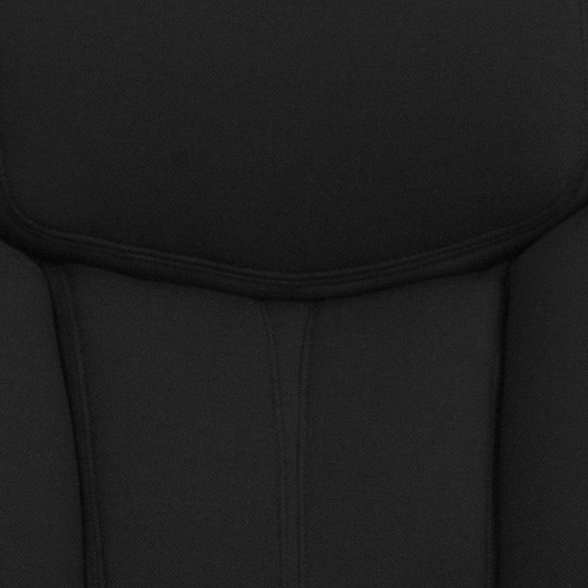 Black Fabric |#| Big & Tall 500 lb. Rated Black Fabric Executive Swivel Ergonomic Office Chair