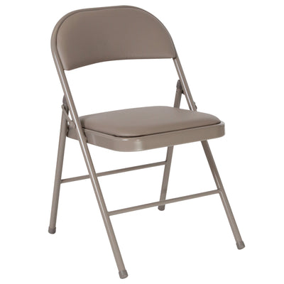 HERCULES Series Double Braced Vinyl Folding Chair