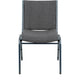 Gray Fabric |#| Heavy Duty Gray Fabric Stack Chair - Reception Furniture