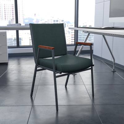 HERCULES Series Heavy Duty Stack Chair with Arms - View 2