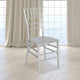 Silver |#| Silver Stackable Resin Chiavari Chair - Banquet and Event Furniture