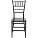 Black |#| Black Stackable Resin Chiavari Chair - Hospitality and Event Seating