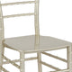 Champagne |#| Champagne Stackable Resin Chiavari Chair - Hospitality and Event Seating