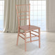 Rose Gold |#| Rose Gold Resin Stackable Chiavari Chair - Banquet and Event Furniture