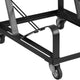 Black Steel Heavy Duty Sled Base Stack Chair Dolly - Chair Truck