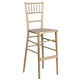 Gold Wood Chiavari Event and Hospitality Stacking Barstool