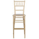 Gold Wood Chiavari Event and Hospitality Stacking Barstool