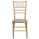 Gold |#| 1100lb. Capacity Gold Wood Stackable Chiavari Event Chair