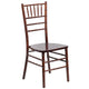 Fruitwood |#| 1100lb. Capacity Fruitwood Stackable Chiavari Event Chair